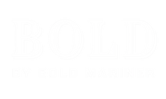 White Bold by Bold Mariner logo